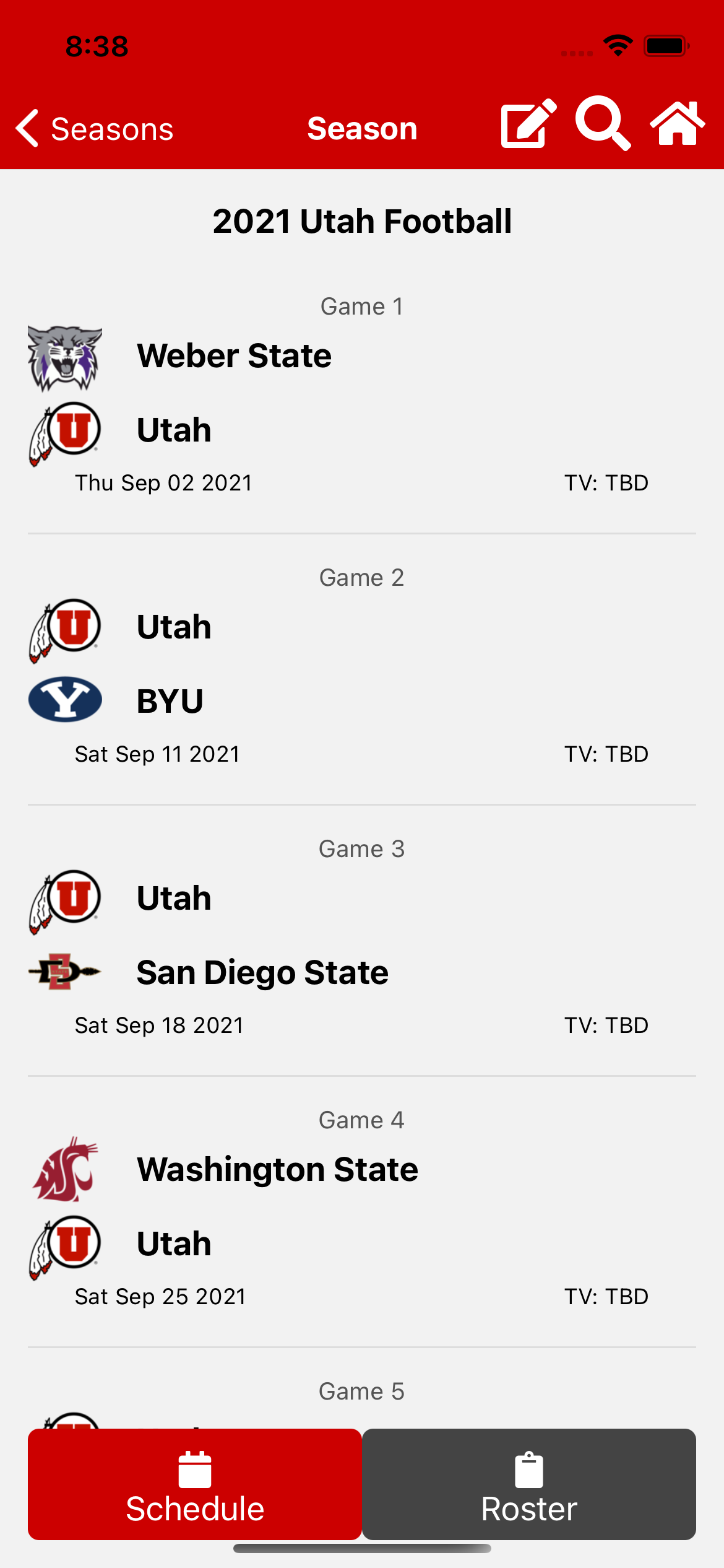 Topic 2021 Utah Football schedule added Ute Hub