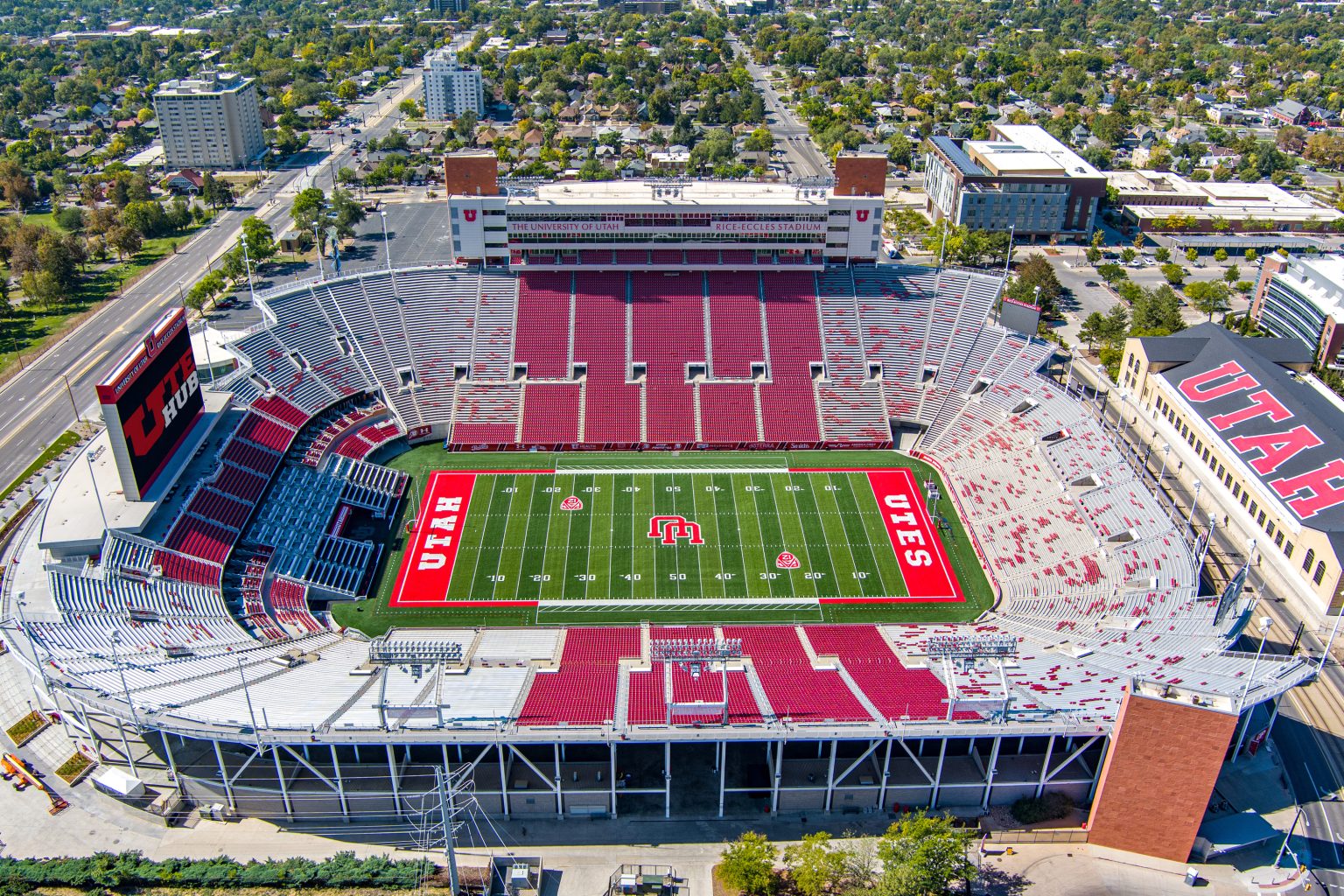 Rice-Eccles Stadium Expansion Photos – October 2021 – Ute Hub